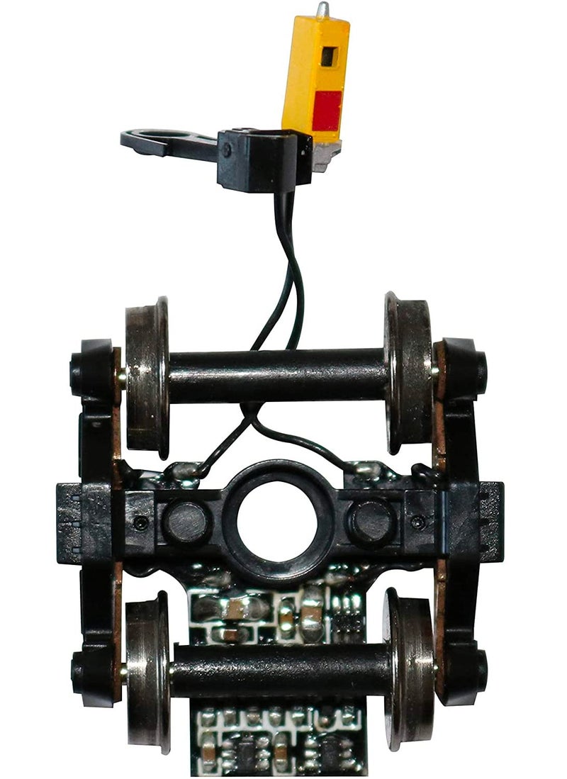 Bachmann Trains End of Train Device with Track-Powered Flashing LED - HO Scale, Black - Image 1